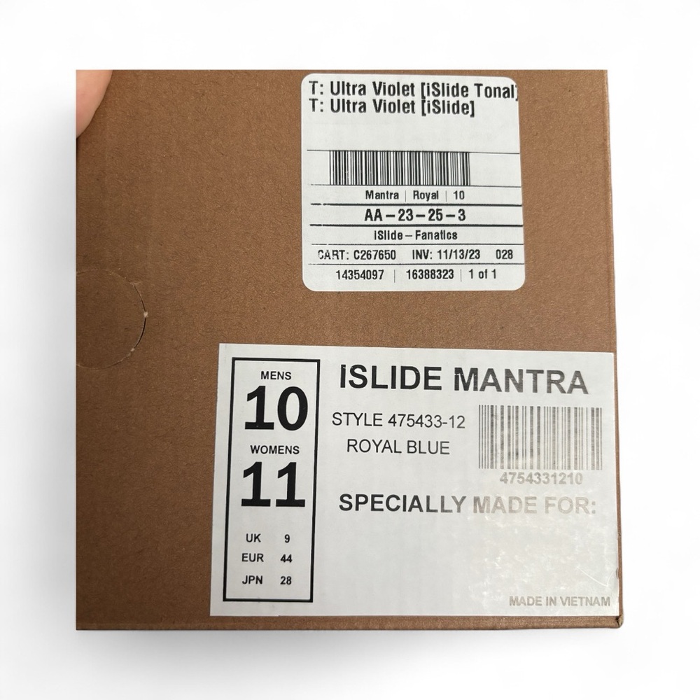ISlide Mantra Ranger Royal Blue Slides - Picture 9 of 11